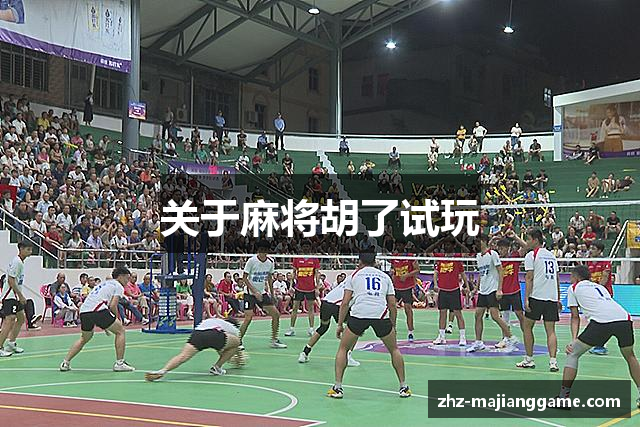 关于麻将胡了试玩